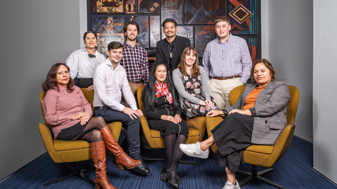 Group picture of the Auckland Transport team 