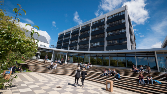 The view of Otago Polytechnic building from the outside 
