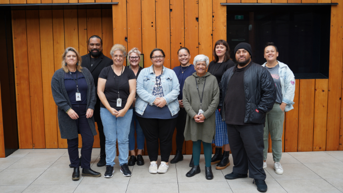 Te Tāpui Atawhai Auckland City Mission's team standing together