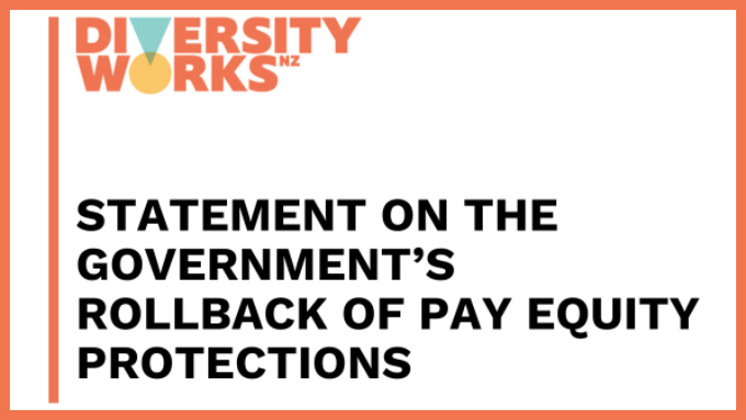 The government's rollback of pay equity protections