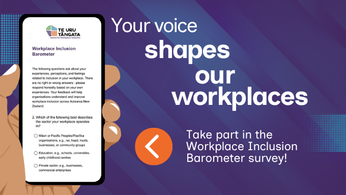 Artwork inviting people to use their voice to shape our workplaces